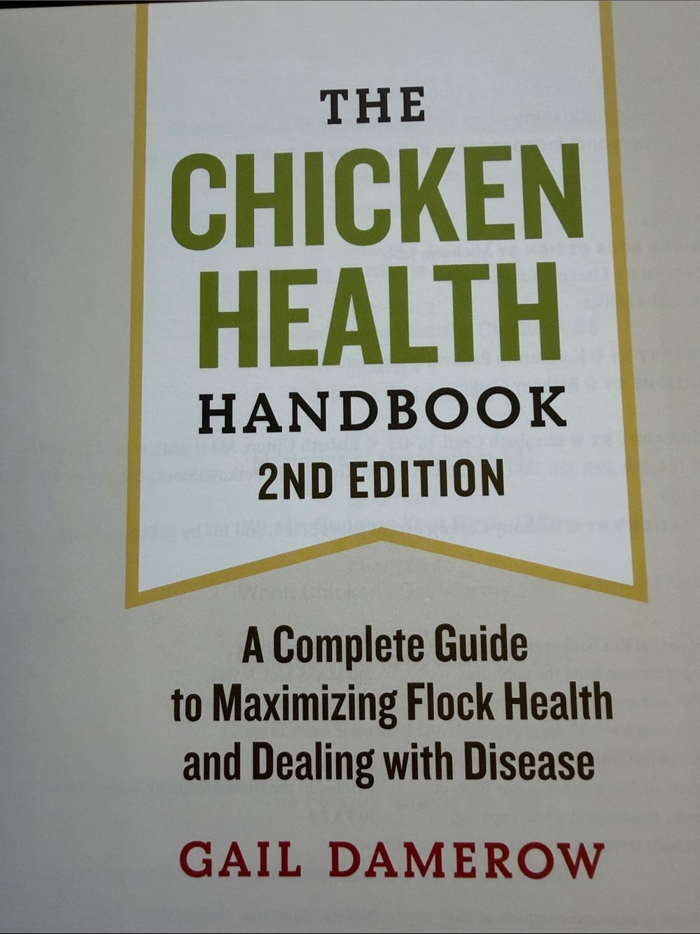 The Chicken Health Handbook Soft Cover - Picture 2 of 3